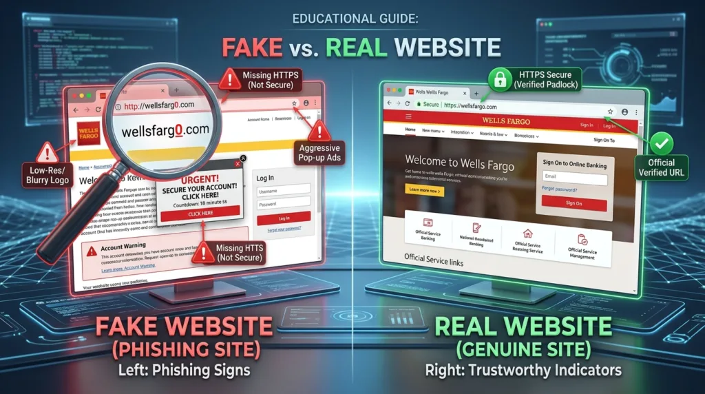 Fake Websites